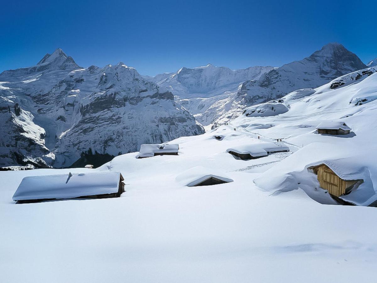 Apartment Chalet Abendrot Apartments-12 By Interhome Grindelwald Esterno foto